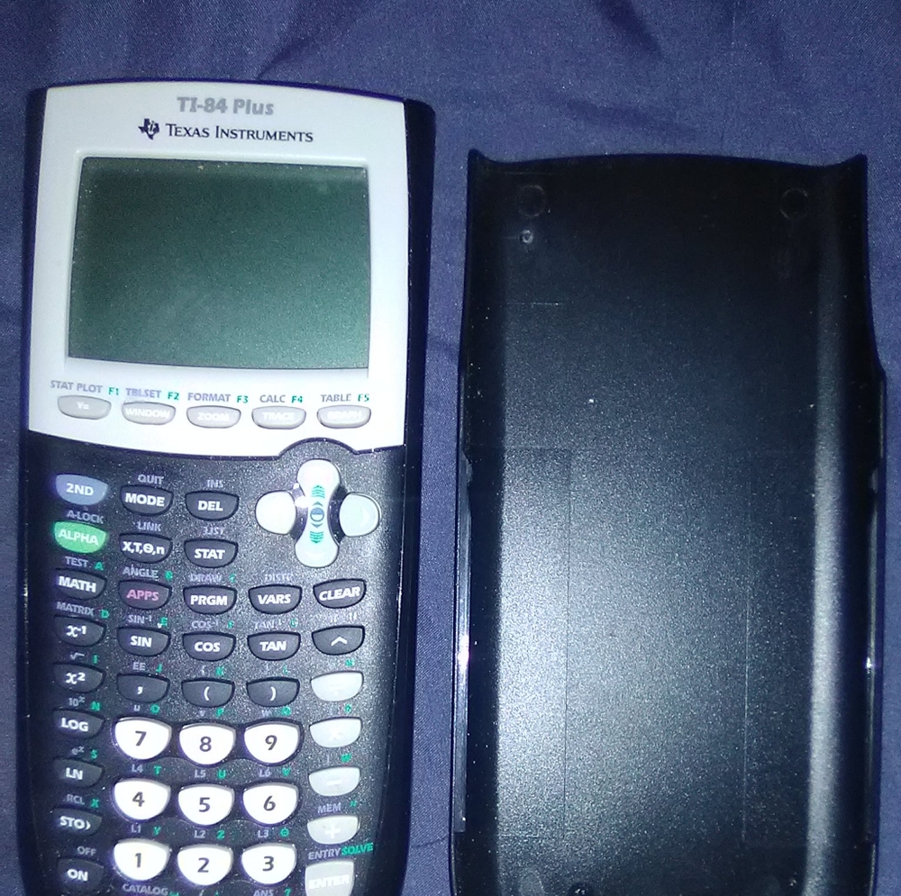 TI-84 Texas instruments calculator